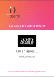 Je suis Charlie. Un an après…